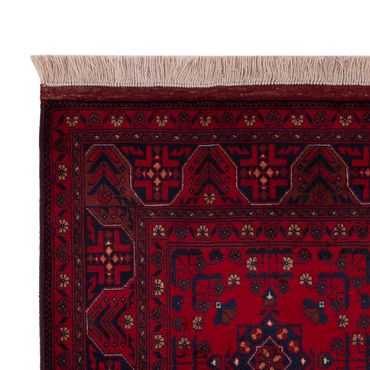 Afghansk teppe - Royal - 152 x 104 cm - rød