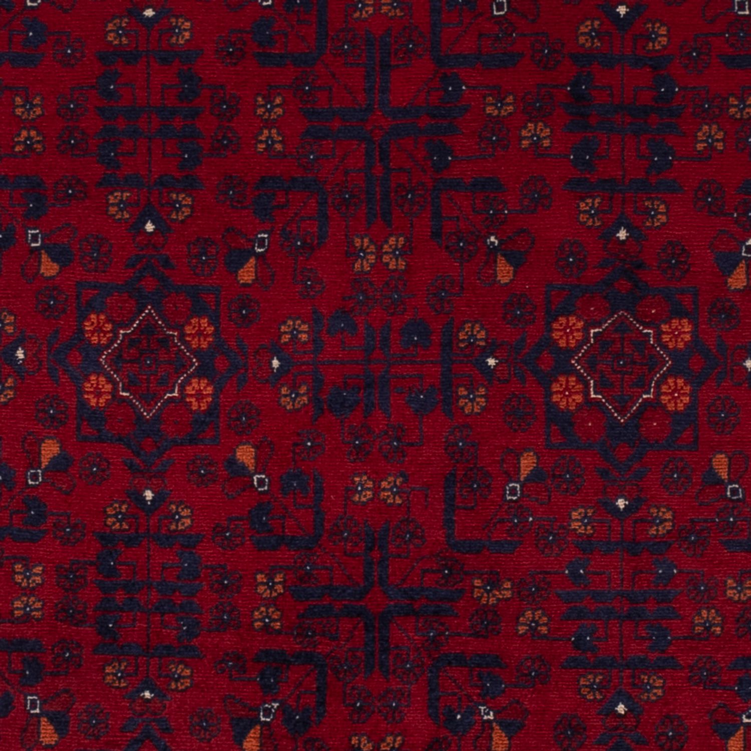 Dywan afgański - Royal - 146 x 103 cm - czerwony