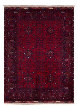 Afghan Rug - Royal - 140 x 103 cm - red