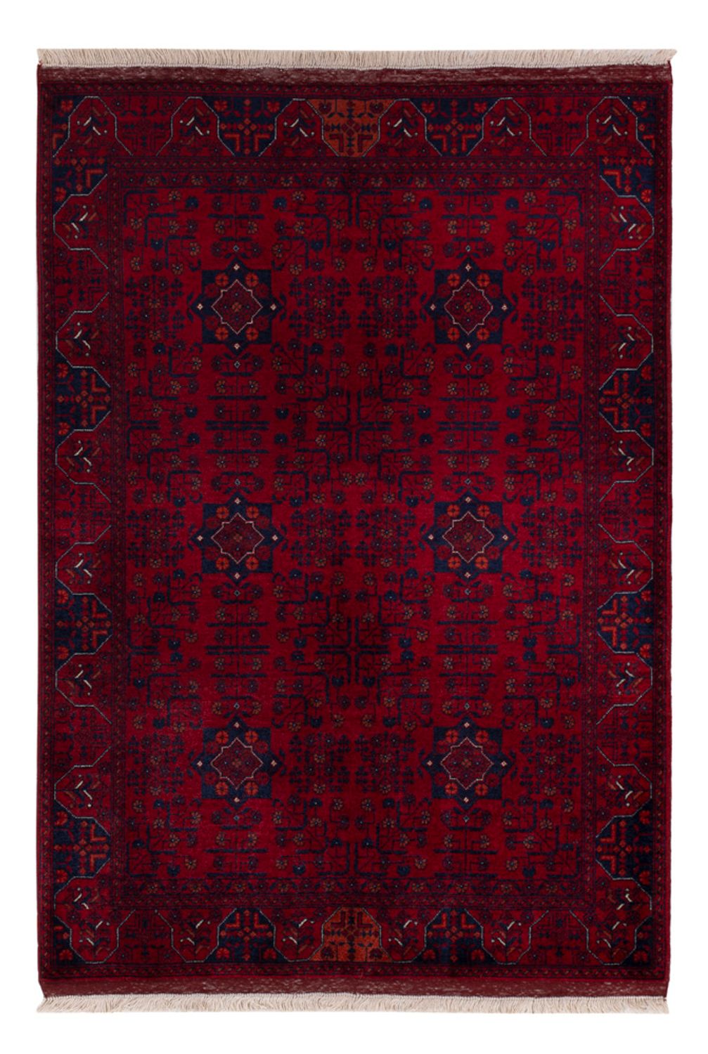 Afghánský koberec - Royal - 150 x 103 cm - červená
