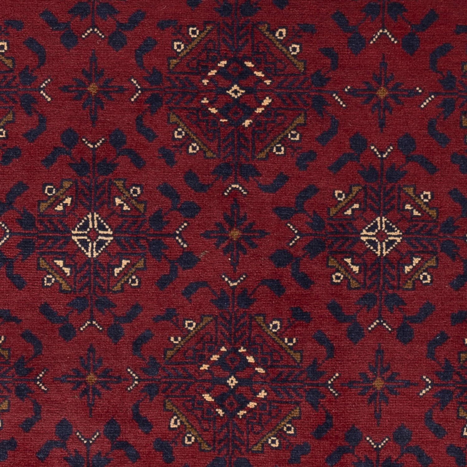 Afghánský koberec - 141 x 101 cm - červená