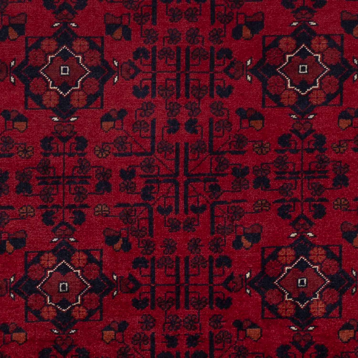 Dywan afgański - Royal - 146 x 102 cm - czerwony