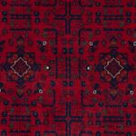 Afghaans tapijt - Koninklijke - 148 x 104 cm - rood