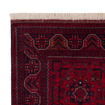 Afghansk teppe - Royal - 138 x 101 cm - rød