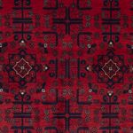 Dywan afgański - Royal - 148 x 100 cm - czerwony