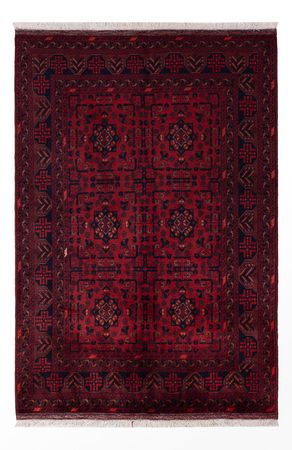 Afghan Rug - Royal - 149 x 101 cm - red