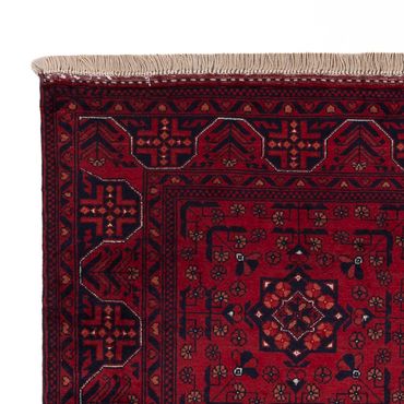 Afghansk teppe - Royal - 138 x 101 cm - rød