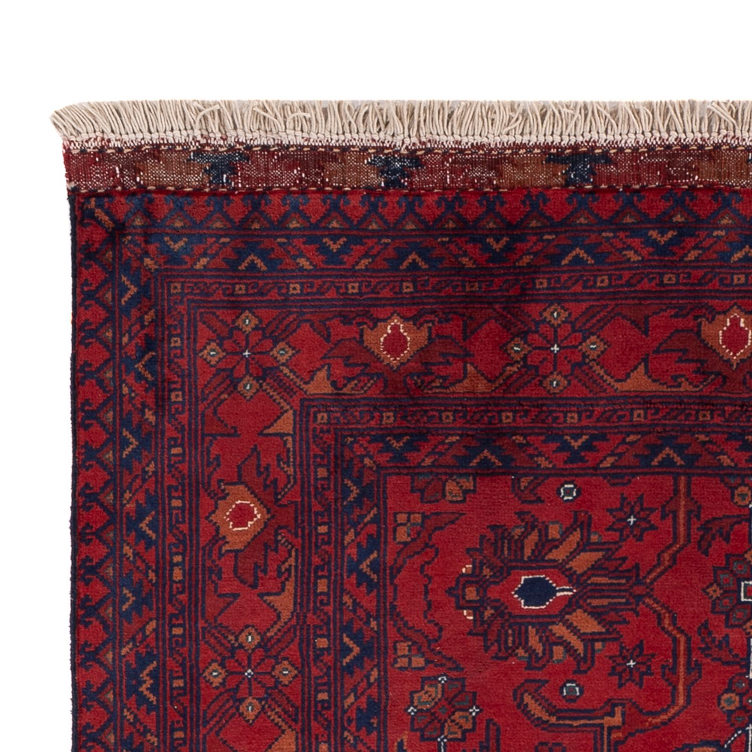 Afghánský koberec - Kunduz - 149 x 101 cm - červená