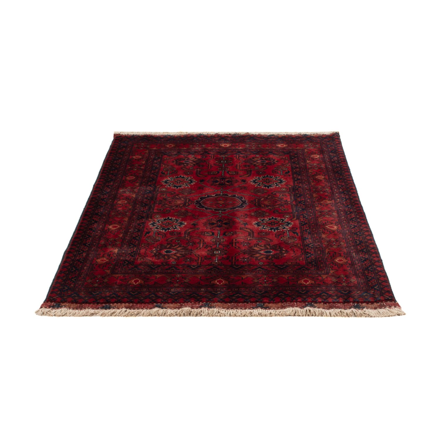 Afghánský koberec - Kunduz - 149 x 101 cm - červená