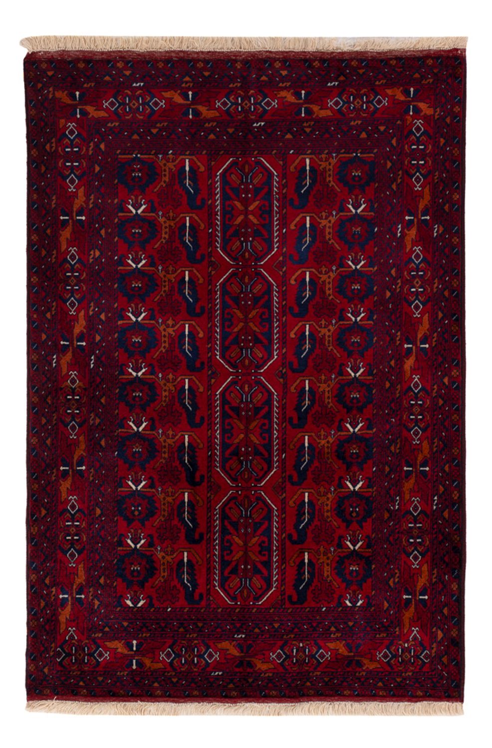Dywan afgański - Royal - 147 x 99 cm - czerwony