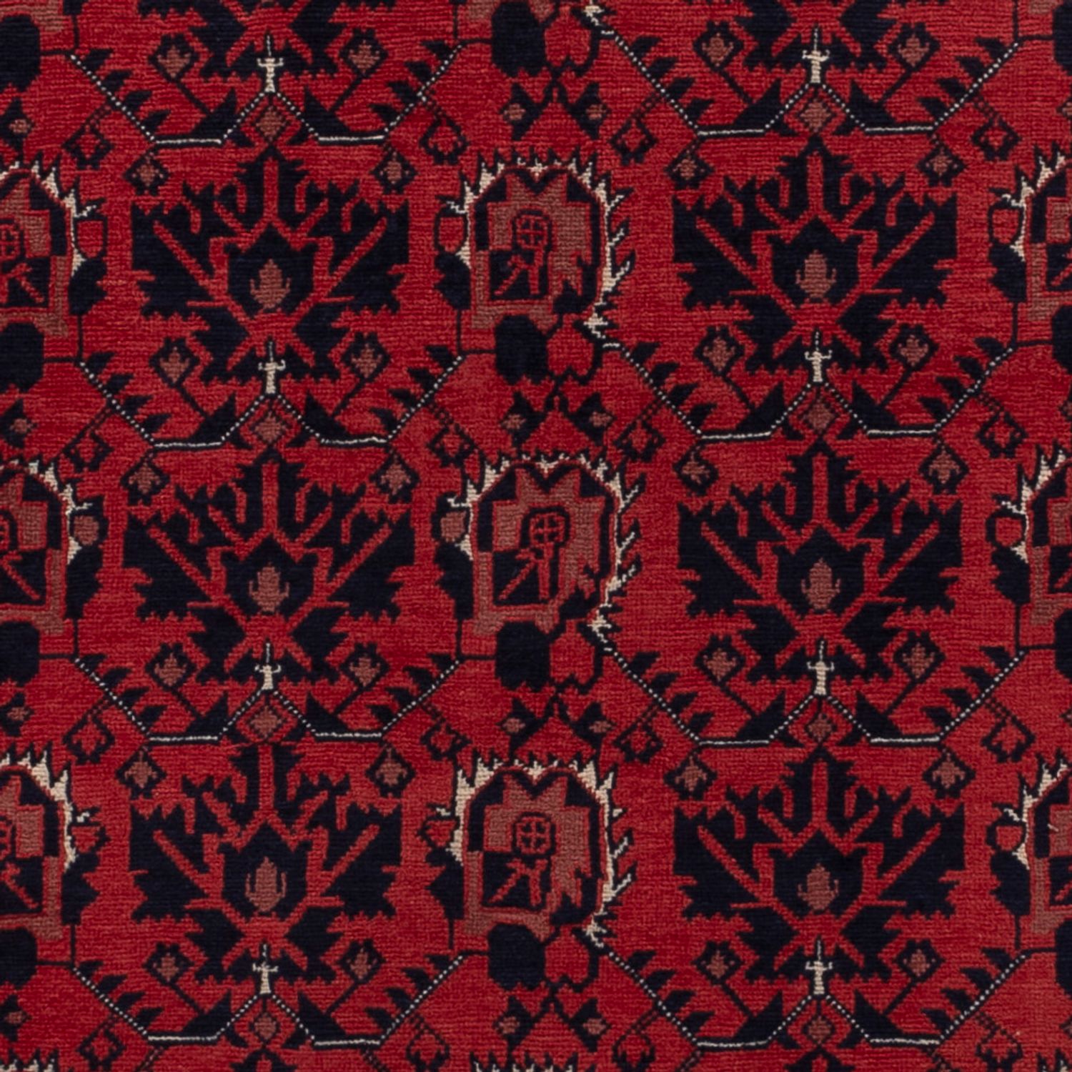 Dywan afgański - Royal - 148 x 100 cm - czerwony