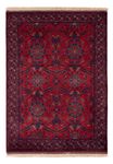 Afghan Rug - Royal - 142 x 100 cm - red