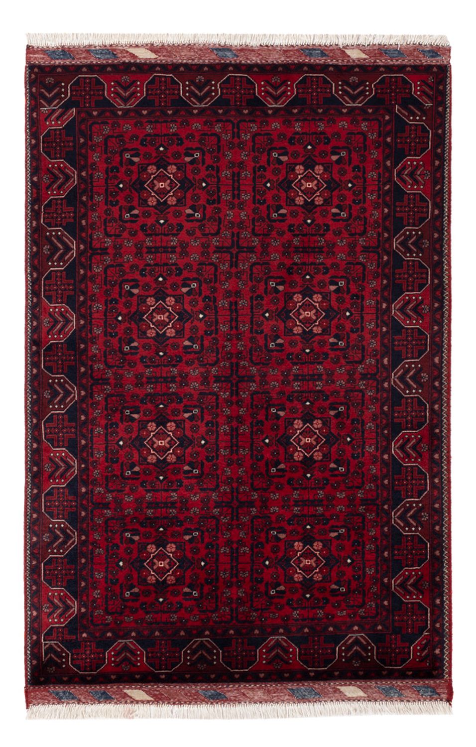 Dywan afgański - Royal - 148 x 98 cm - czerwony