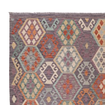 Tapete Kelim - Splash - 356 x 262 cm - colorido