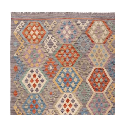 Kelimteppe - Splash - 344 x 255 cm - farget