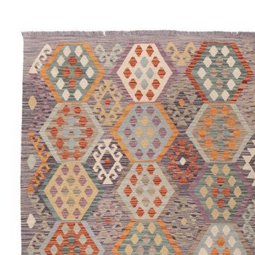 Kelimteppe - Splash - 346 x 257 cm - farget