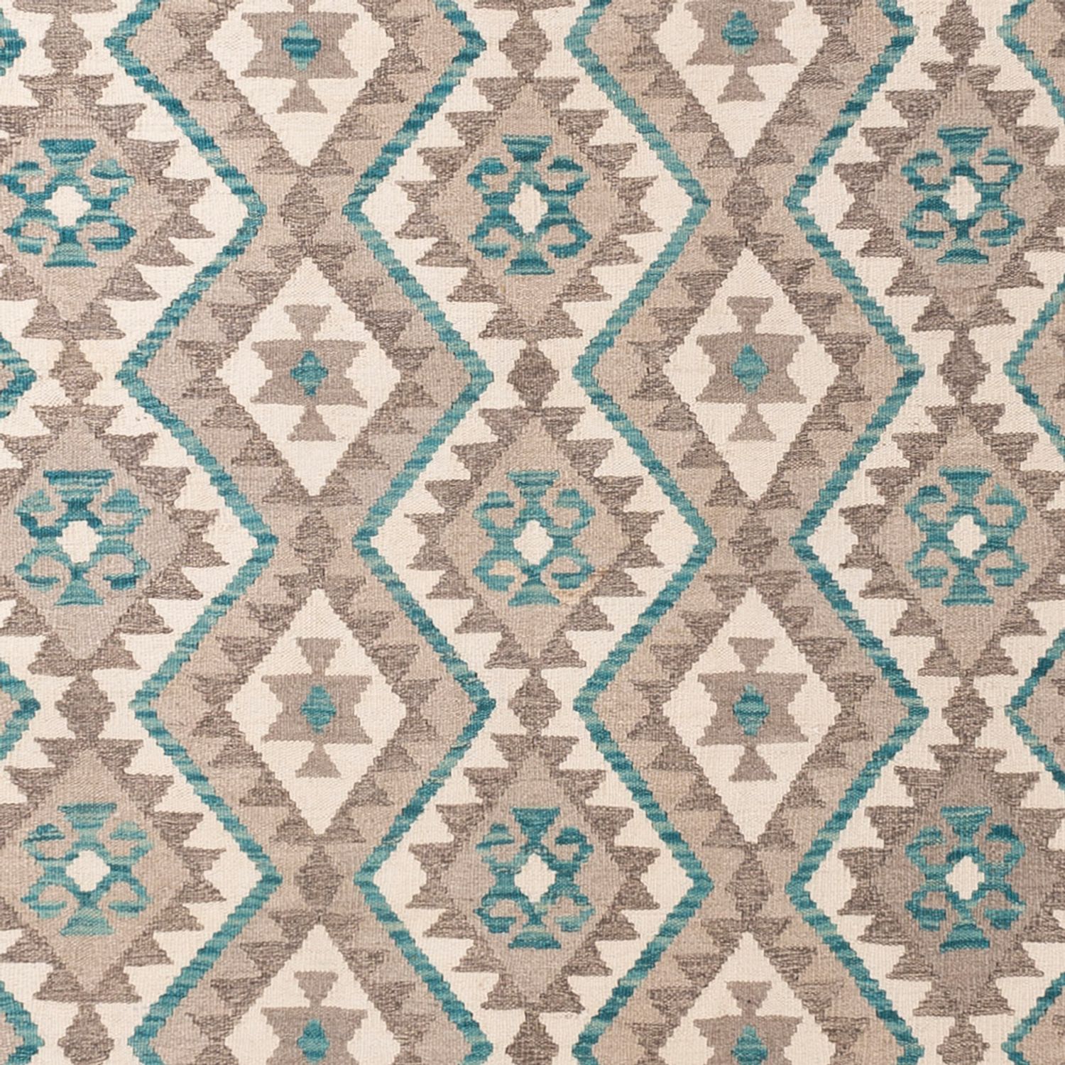 Kelim Rug - Splash - 300 x 257 cm - natural