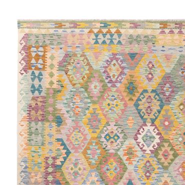 Tapete Kelim - Splash - 375 x 303 cm - colorido