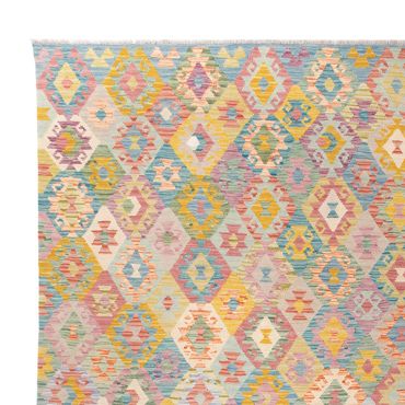 Kelimteppe - Splash - 393 x 307 cm - farget