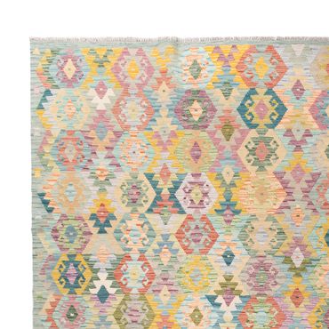 Tapete Kelim - Splash - 383 x 312 cm - colorido