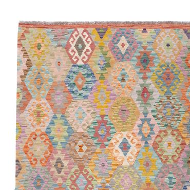 Tapete Kelim - Splash - 347 x 254 cm - colorido