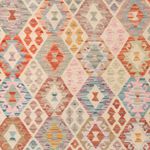 Kelim Rug - Splash - 301 x 250 cm - colorful