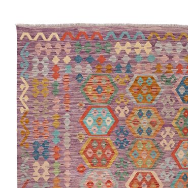 Kelimteppe - Splash - 335 x 257 cm - farget