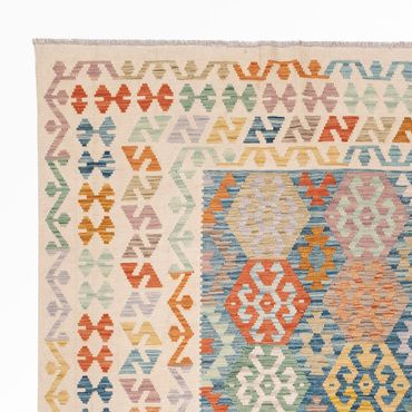 Kelimteppe - Splash - 290 x 253 cm - farget