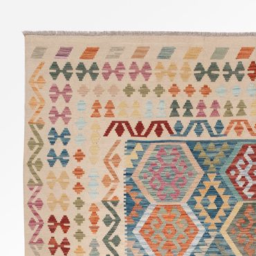 Tapete Kelim - Splash - 345 x 237 cm - colorido