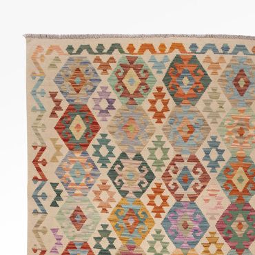 Tapete Kelim - Splash - 358 x 258 cm - colorido