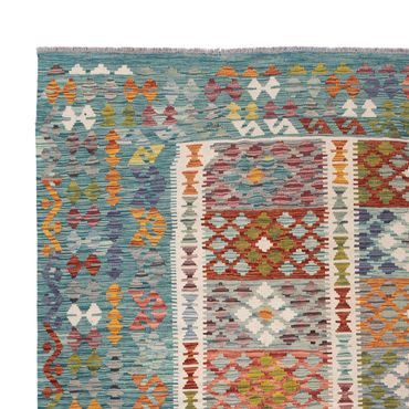 Kelim tapijt - Splash - 352 x 251 cm - gekleurd