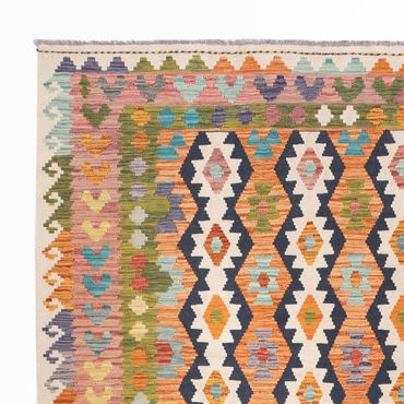 Tapete Kelim - Splash - 299 x 261 cm - colorido