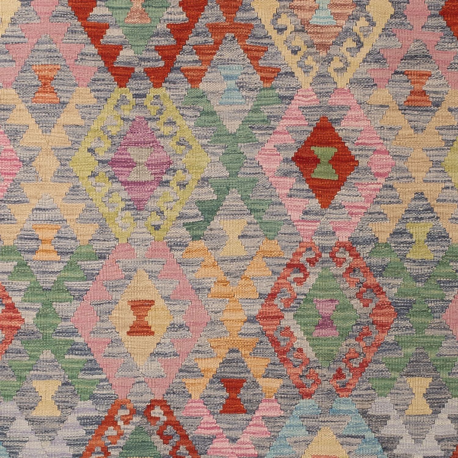Dywan Kelim - Splash - 354 x 257 cm - kolorowe
