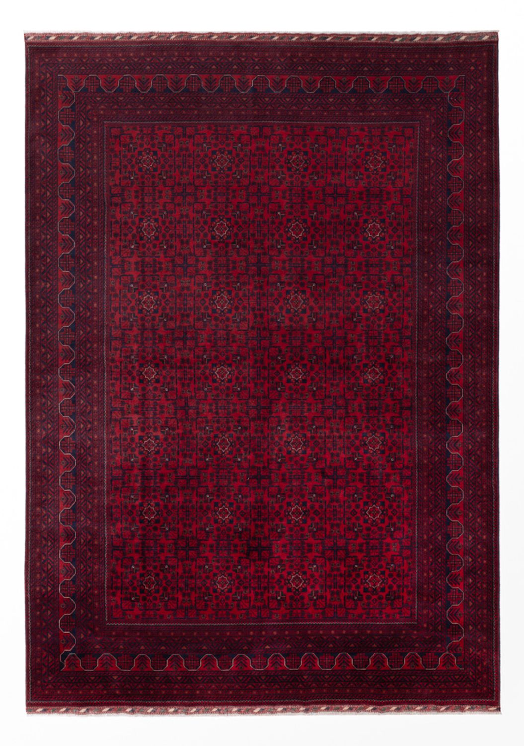 Afghan Rug - Kunduz - Royal - 366 x 255 cm - red