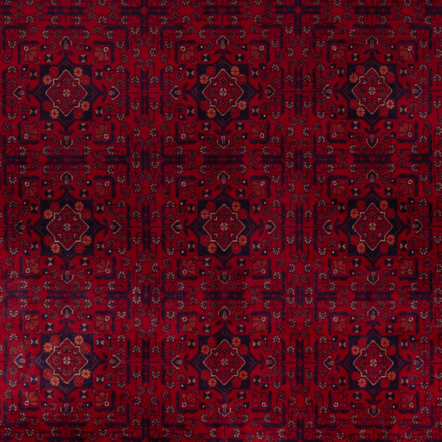 Afghan Rug - Royal - 354 x 255 cm - red