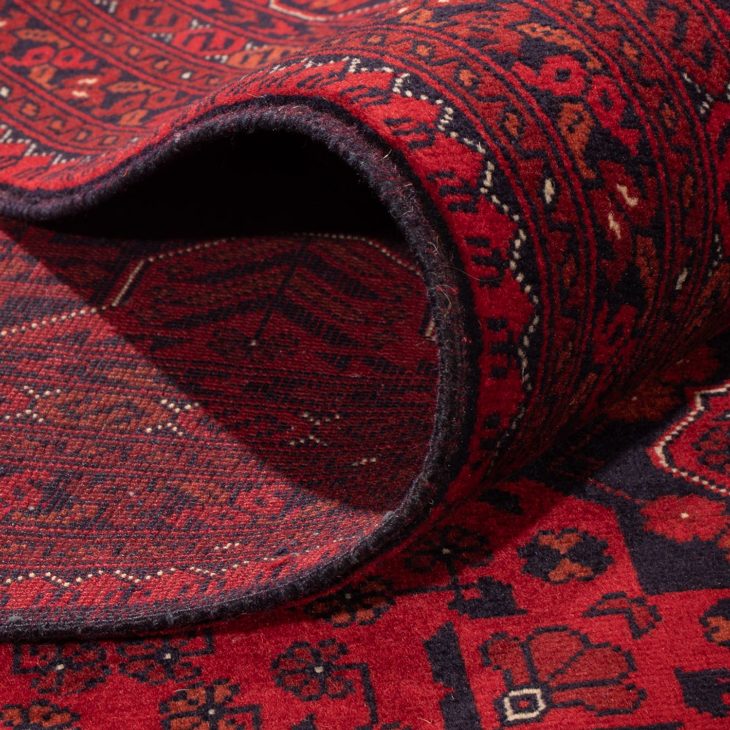 Afghan Rug - Royal - 352 x 255 cm - red