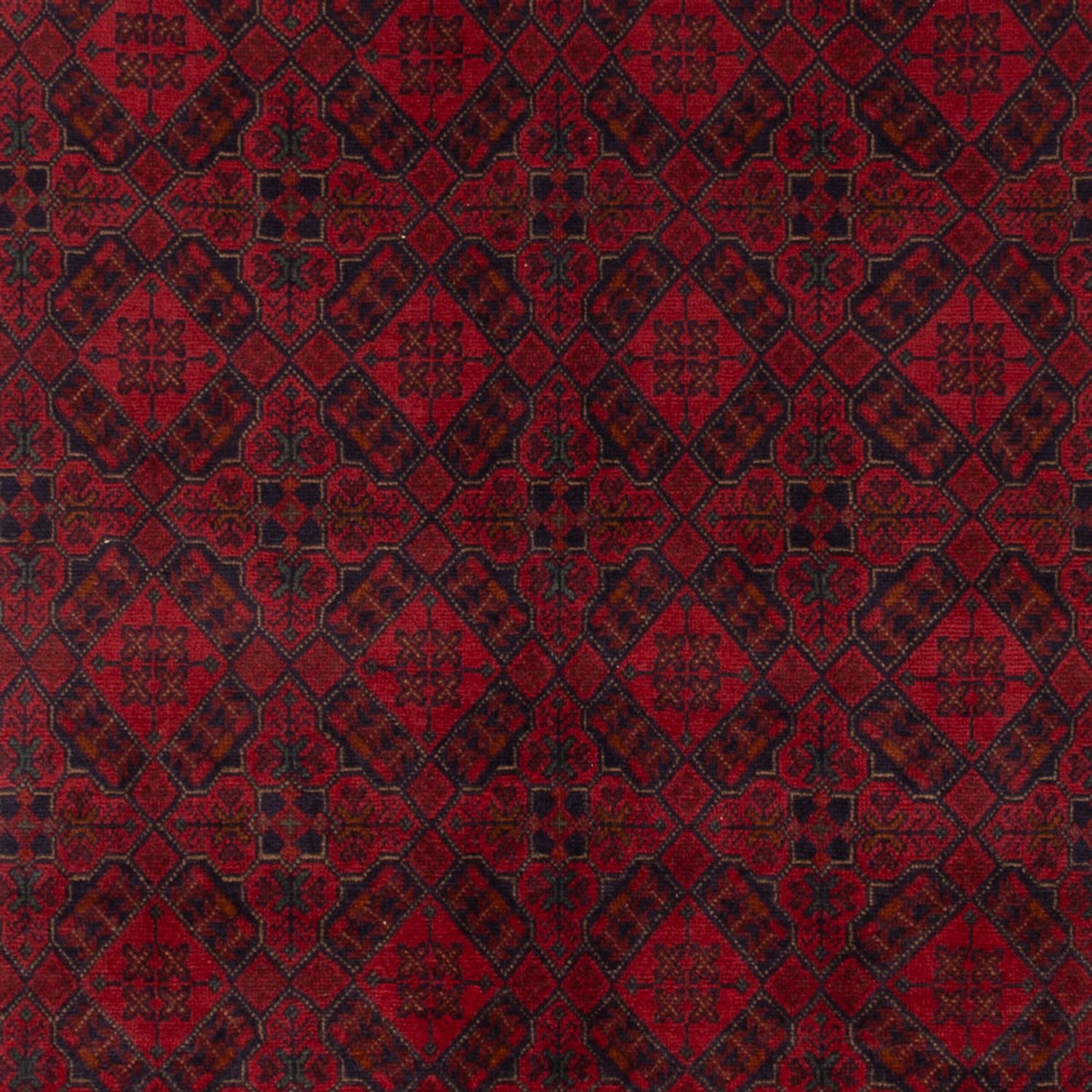 Afghánský koberec - Kunduz - 346 x 250 cm - červená