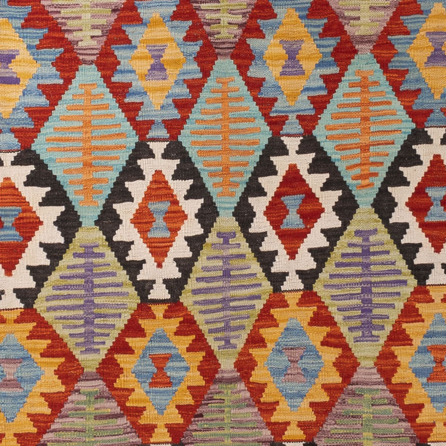 Dywan Kelim - Splash - 348 x 255 cm - kolorowe