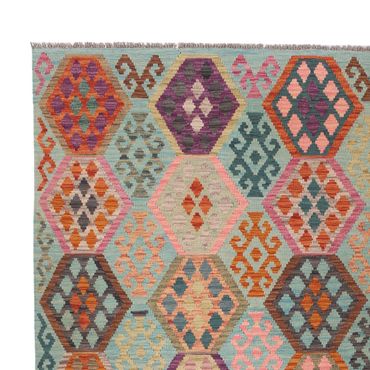 Tapete Kelim - Splash - 347 x 257 cm - colorido