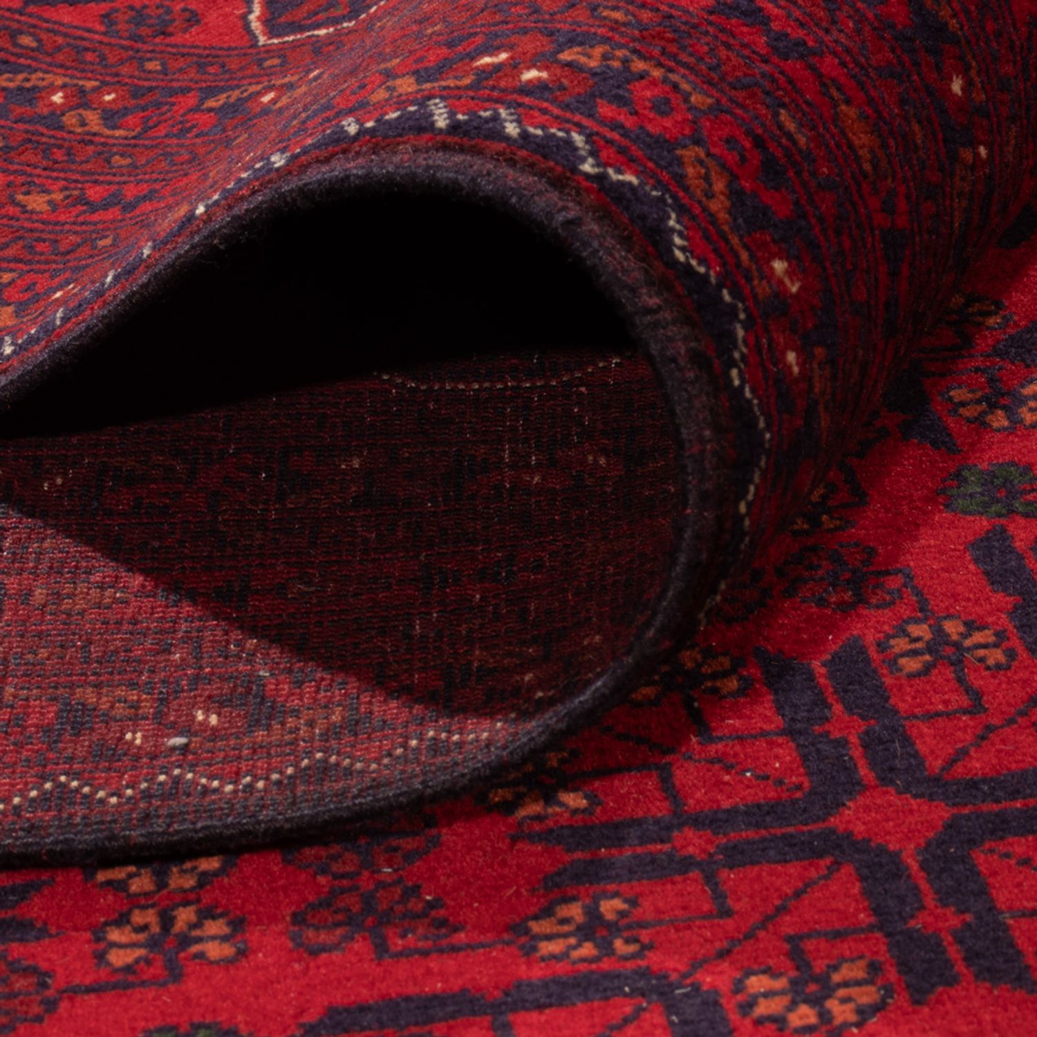Afghan Rug - Royal - 355 x 252 cm - red