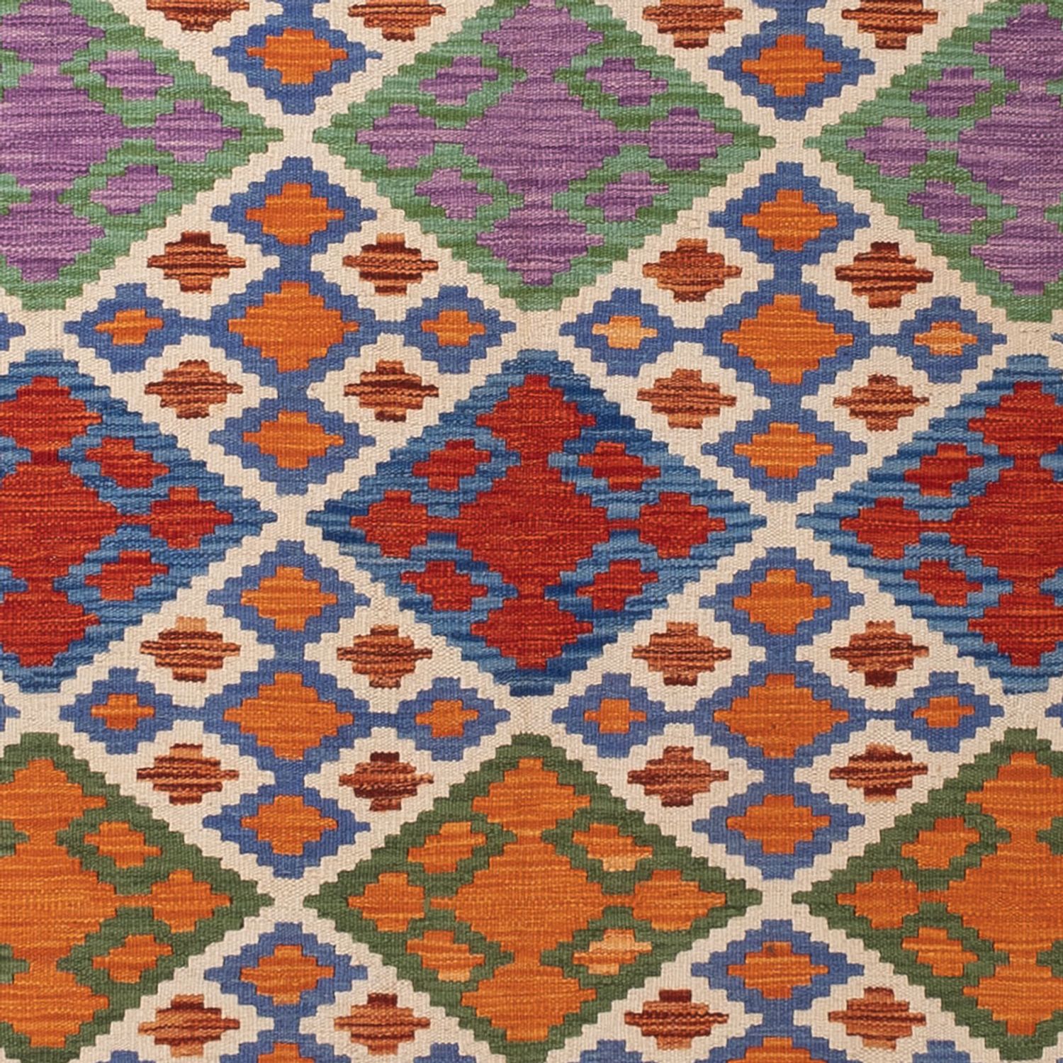 Kelim Rug - Splash - 348 x 249 cm - colorful