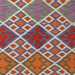 Kelim Rug - Splash - 348 x 249 cm - colorful