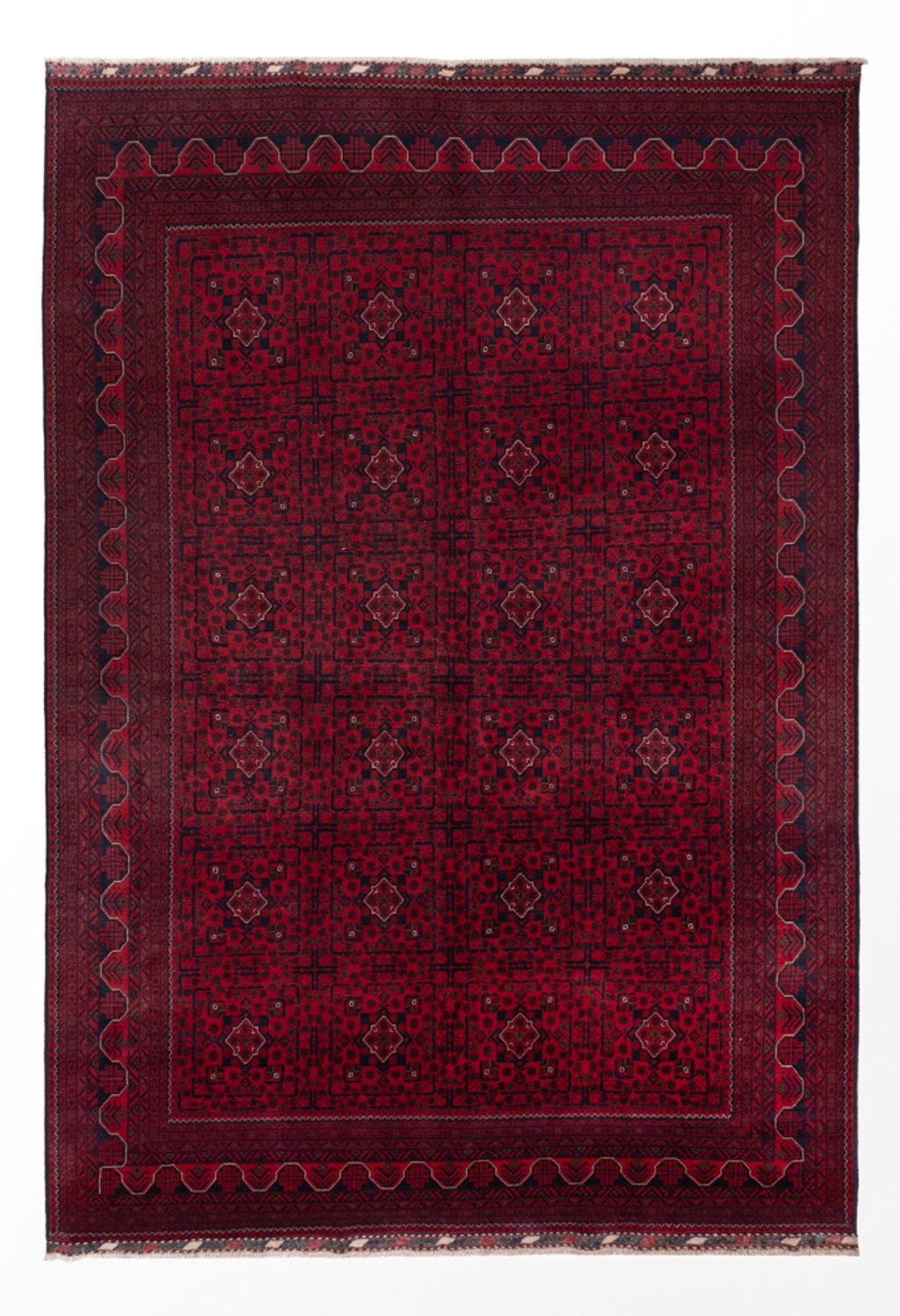 Afgański dywan - Kunduz - Royal - 362 x 250 cm - czerwony