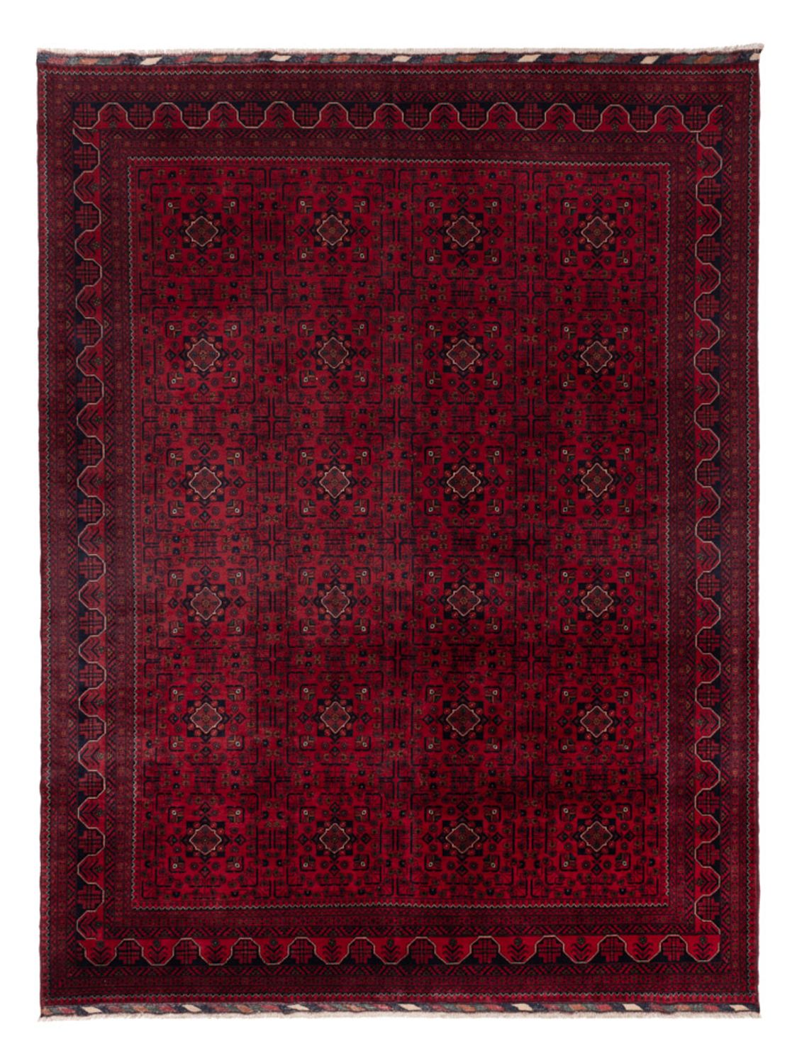 Afghan Rug - Kunduz - Royal - 336 x 251 cm - red