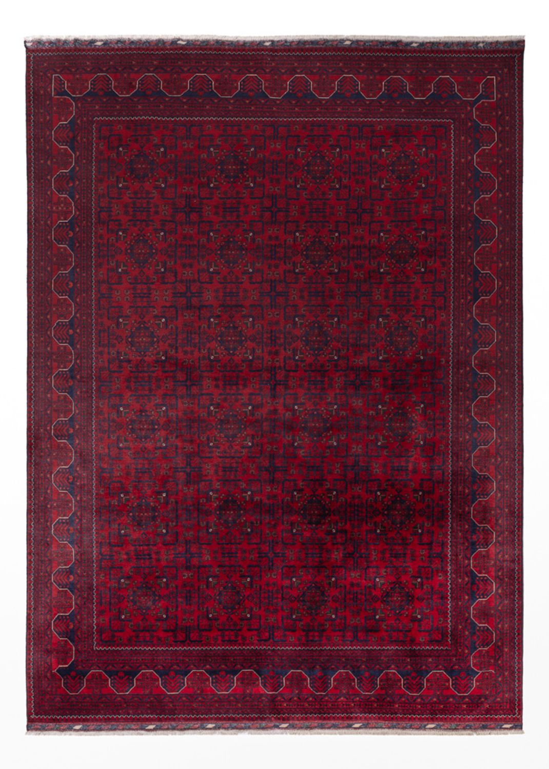 Afgański dywan - Kunduz - Royal - 344 x 247 cm - czerwony