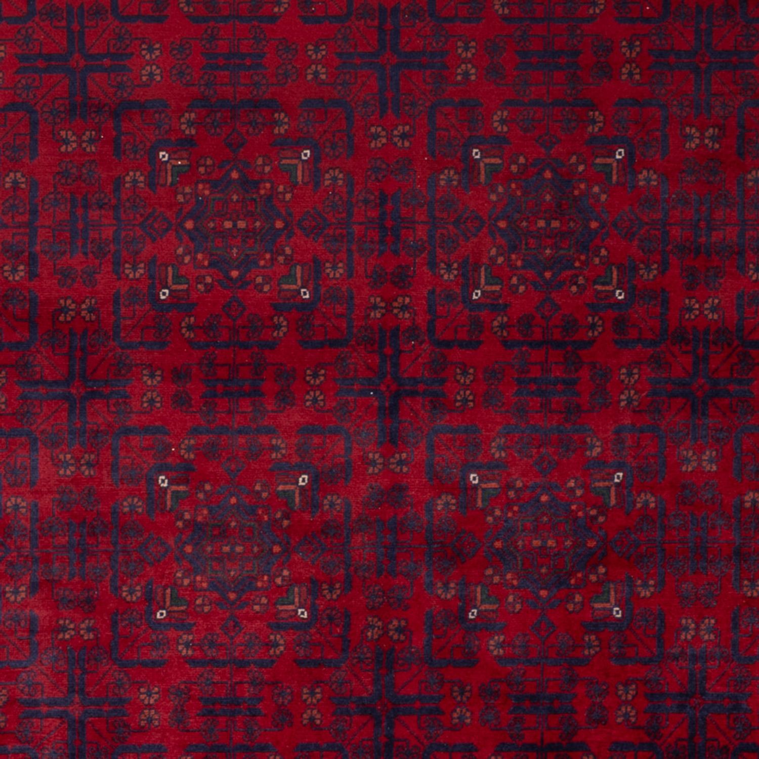 Afgański dywan - Kunduz - Royal - 344 x 247 cm - czerwony