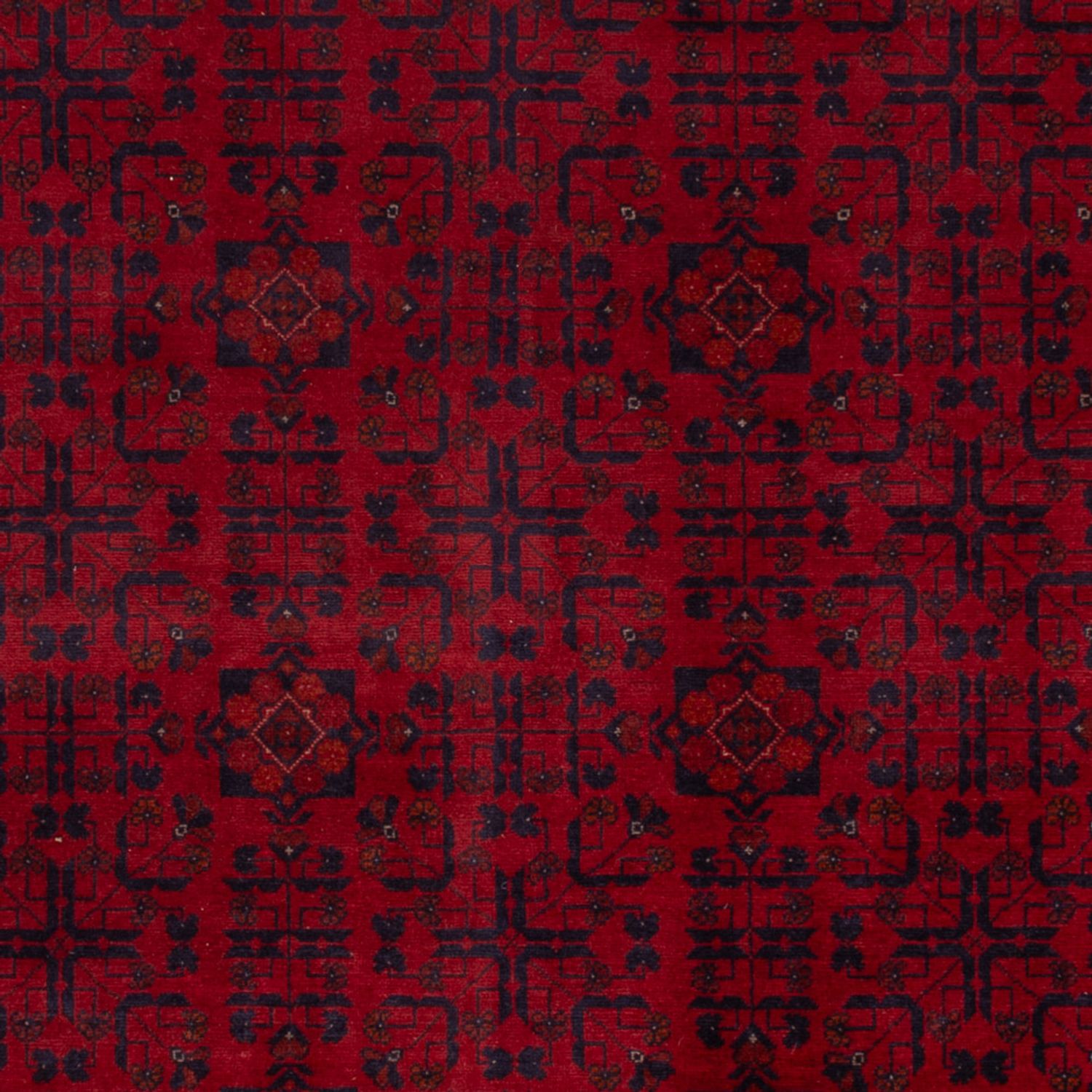 Afgański dywan - Kunduz - 348 x 264 cm - czerwony