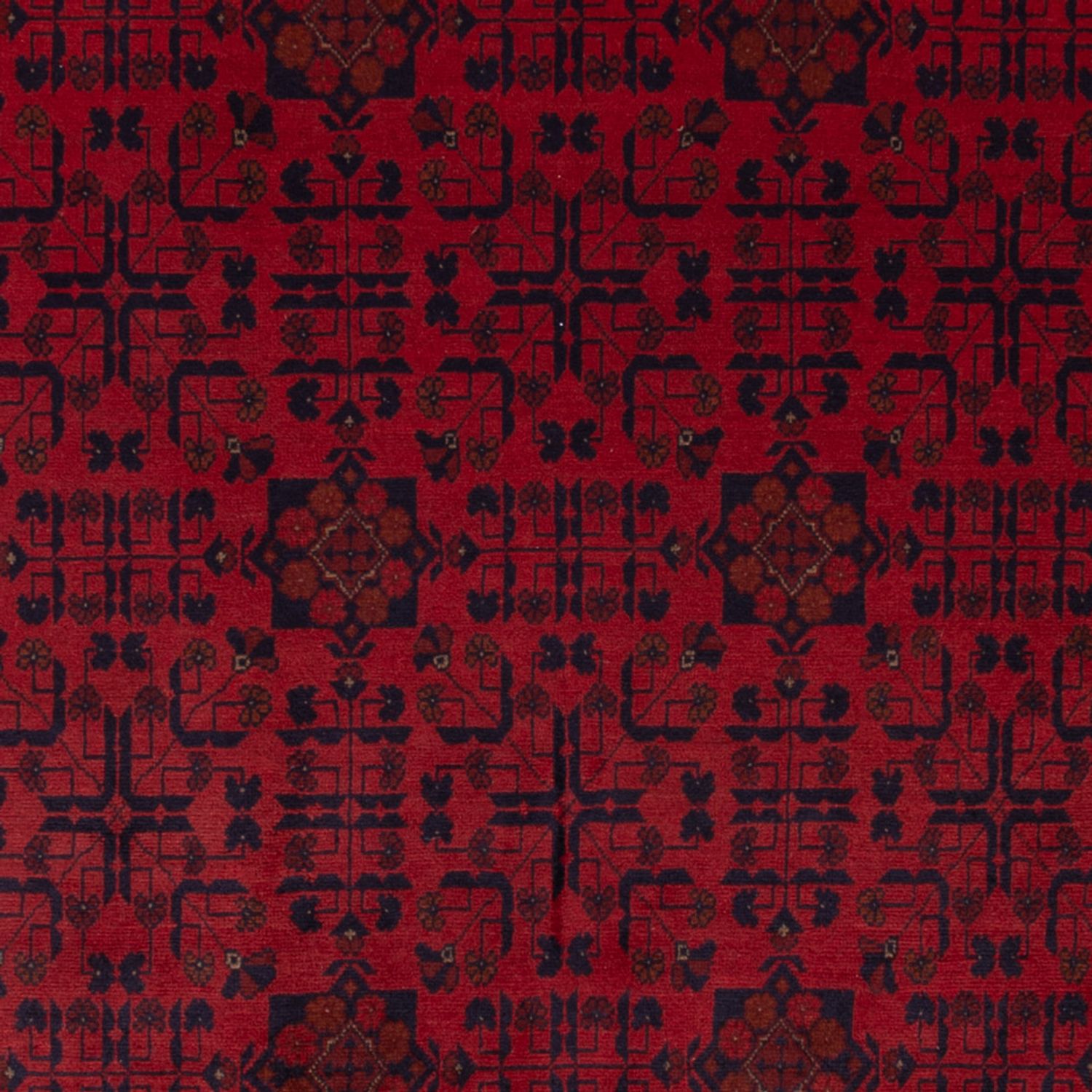 Afgański dywan - Kunduz - 351 x 254 cm - czerwony