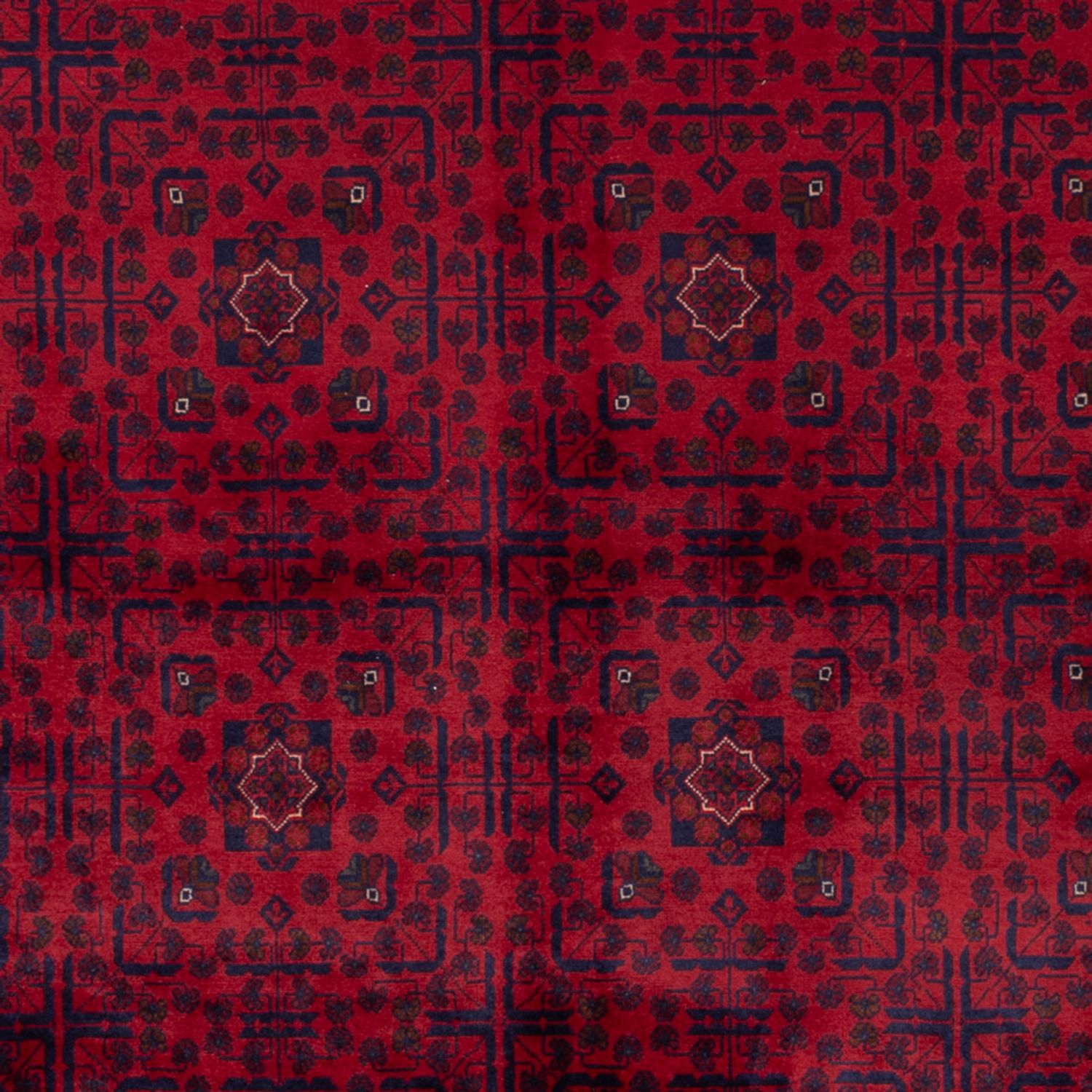Afghan Rug - Kunduz - Royal - 351 x 246 cm - red