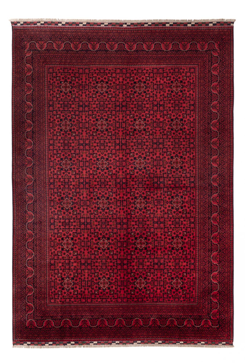 Afgański dywan - Kunduz - Royal - 370 x 252 cm - czerwony